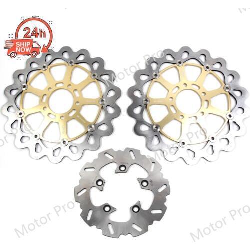 For Suzuki GSXR 750 1996 - 2003 Front Rear Brake Disc Disk Rotor Kit Motorcycle GSX R GSX-R GSXR750 97 1998 1999 2000 2001 2002