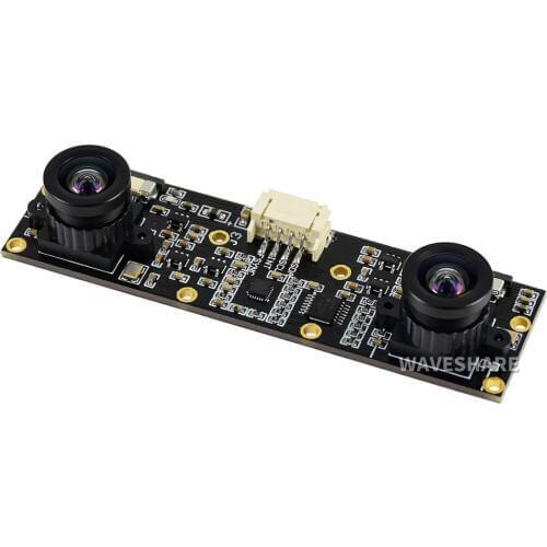 IMX219-83 Stereo Camera,Dual IMX219, 8 Megapixels, suitable for AI vision applications like depth vision and stereo vision