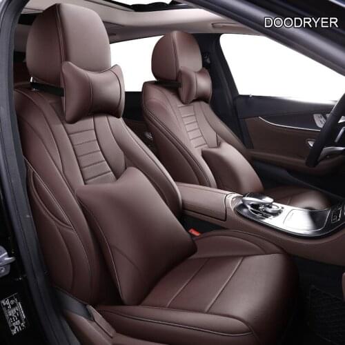 DOODRYER Custom Leather car seat cover For Geely Emgrand EC7 Jingang Yuanjing GX7 GC7 GX2 UFO SC3 SC5 SC6 SX7 car seats prot