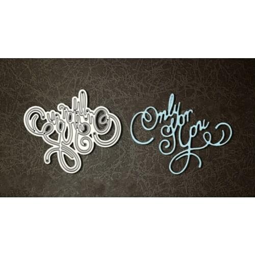Metal only for you cutting Dies Stencils for DIY Scrapbooking photo album Decorative Embossing DIY Paper Cards