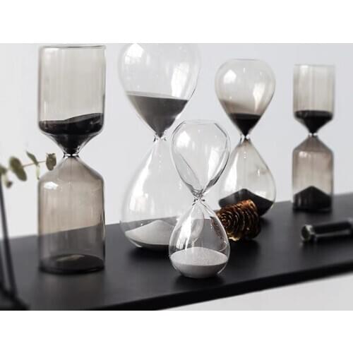 Nordic Simple Hourglass Timer Decoration Creative Nordic Living Room Home Decoration Sand Hourglass Children Birthday Gifts