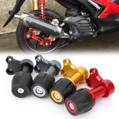 Adjustable Motorcycle Exhaust System Anti-drop Protection Device For YAMAHA Nmax155 2016 2017 N-Max 155 CNC Aluminum