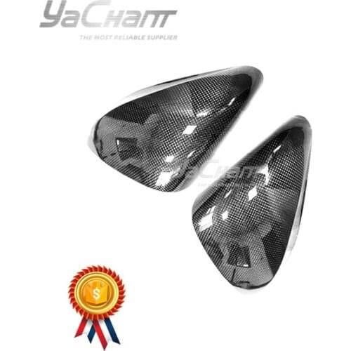Car-styling Dry Carbon Fiber Side Mirror Fit For 2017-2020 812 Superfast Side Mirror Frame Replacement