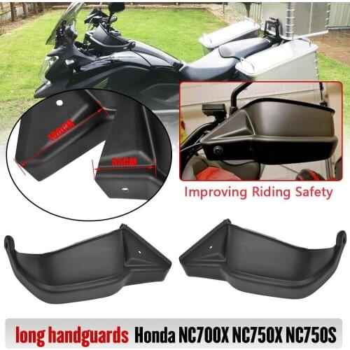 For Honda NC700X NC750X NC750S 2016 2017 2018 2019 Motorcycle Handguards Hand Shield Protector Hand Guard Protector Black