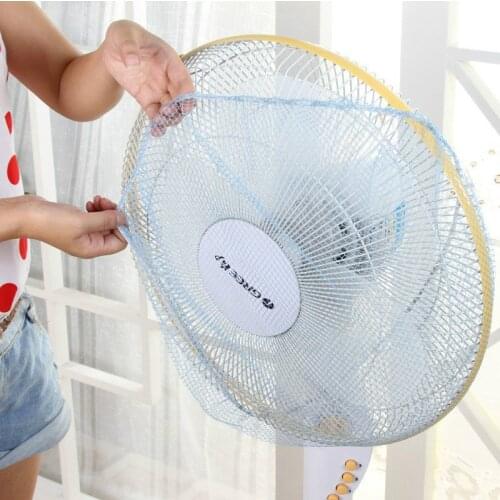 Fan Protective Cover Safety Mesh Fan Dust Cover Home Use Electric Fan Guard Kids Finger Protector Round Fan Dust Cover