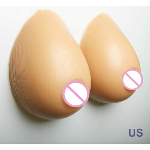 Women Fashion A To F Cup Soft Silicone Fake Breast Breast Forms Crossdress False Boobs TV Bust Top Selling Product Gifts In 2019