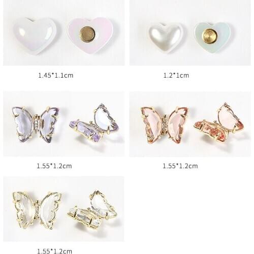 3D Butterfly Nail Art Decorations Charm Pixie Ornaments Nail Polish DIY Japanese Style Manicure Design Accessories New