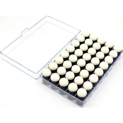 40Pcs/set Finger Sponge Dauber Painting Ink Pad Stamping Brush Craft Case Art Tools With Box Office School Darwing Diy Craft