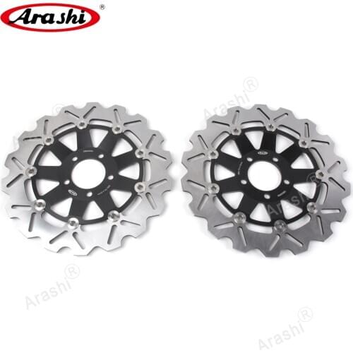 ARASHI Front Brake Disc For KAWASAKI GPZ R 900 1990-2003 CNC Brake Disks Rotors GPZ 900R GPZ900R 2002 2001 2000 1999 1998 1997