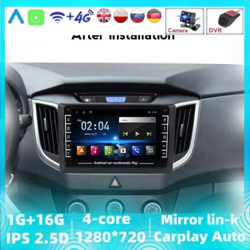 Navitree 1280X720 HD Car Radio For Hyundai Creta IX25 2015- 2018 2019 Multimedia Player GPS Navigation Android Carplay /USB