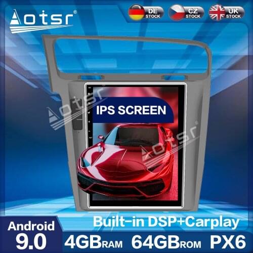 Android Car Multimedia Player for VW Golf 7 2013 - 2016 Car Radio Auto GPS Navigation New 4G+64GB DSP carplay WIFI BT Head Unit