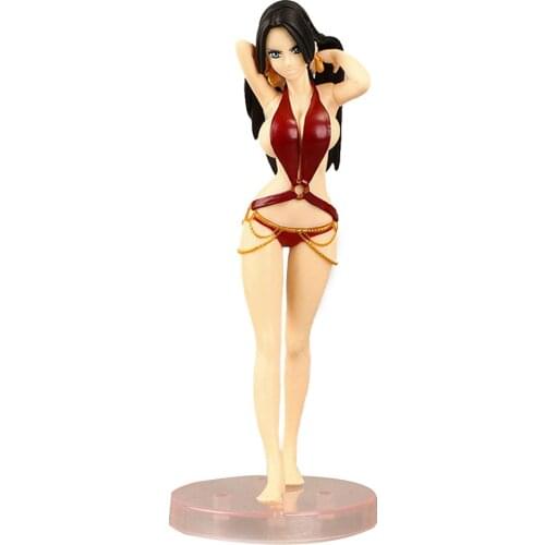 One Piece Figure Swimwear Boa Hancock Anime Figures Hot Sexy Girl Action Figurine Model PVC Collection Ornaments Boys Toys Gifts