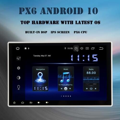 Dasaita 10.2” IPS Android 10.0 Universal Car Radio 2 din DSP Head Unit 4GB+64GB Multimedia Player GPS TDA7850 Bluetooth MAX10