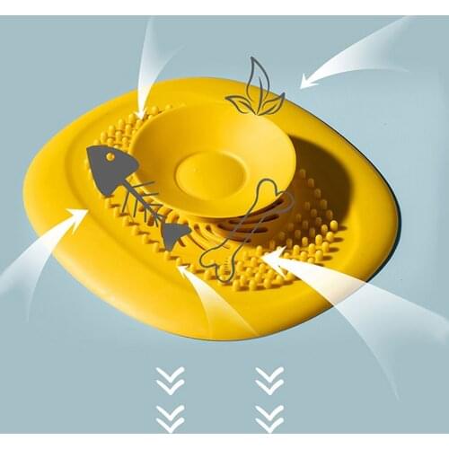 New Bathroom Washbasin Kitchen Drain Hair Catcher Sink Filter Bath Floor Drain Plug Strainer Universal Anti-clogging Accessory