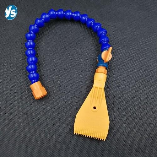 1/4" BSPT Wind Jet Air Nozzle,Compressed Air Blowing Drying Windjet Air Knife Nozzle,Flexible Coolant Tube Windjet Nozzle