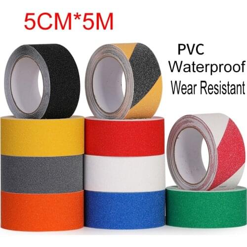Frosted Anti Slip Tape Self Adhesive Tape Warning Tape Ceramic Tile Frosted Stair Wear Resistant Tape 5cm Wide And 5m long /roll