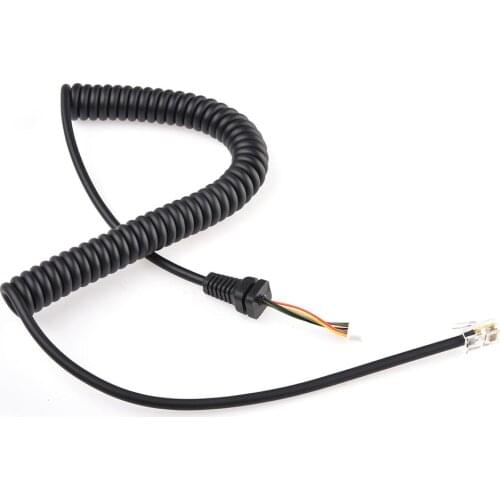 Mic cable for YAESU MH-48A6J FT-7800 FT-8800 FT-8900 FT-7100M FT7900R