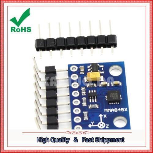 MMA8452 module digital triaxial module tilt module GY-45 board