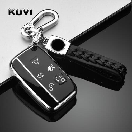 Soft TPU Car Remote Key Case Cover Holder Shell For Land Rover Range Rover Sport Evoque Freelander For Jaguar XF XJ XE XJL XF