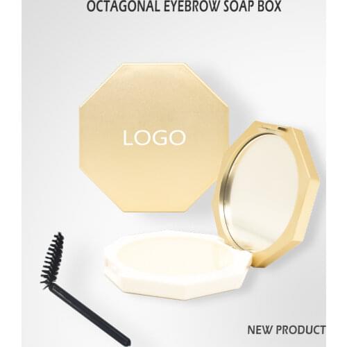 Private Label Eyelash Re-Growth Gel Wax Wild Eyebrow Styling Soap Long-lasting Waterproof Natural Eyes brow Cream Eyebrow Soap