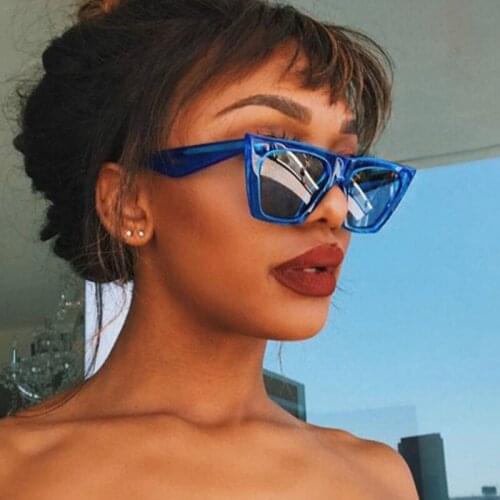 New fashion sunglasses European and American trend box sunglasses personality wild sunglasses wholesale 5154 woman glasses