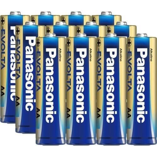 4pcs/lot Panasonic EVOLTA AA 1.5V Alkaline Batteries Primary & Dry Battery for Toys Remote Control Alarm Clock