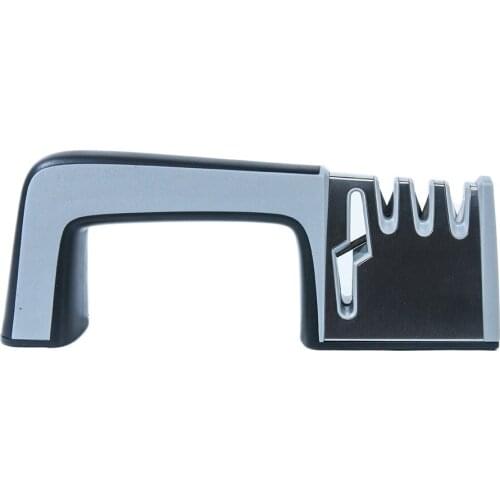 Knife Sharpener Diamond Coated & Fine Ceramic Rod Knife Shear Scissors Sharpening System Stainless Steel Blades Kitchen Tool