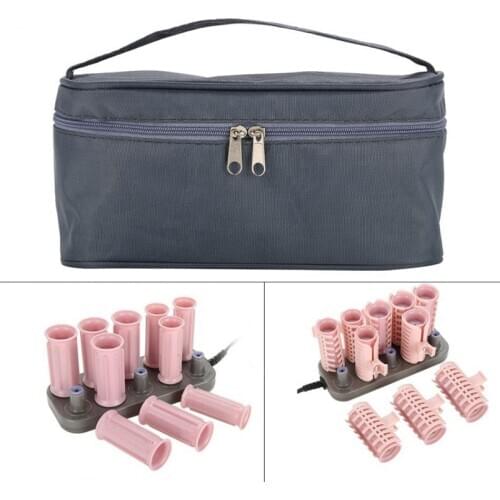 Us Plug 10 Pcs/Set Hair Rollers Electric Tube Heated Roller Hair Curly Styling Sticks Tools Massage Roller Curlers Accessories