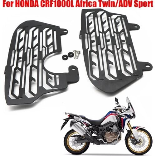 Motorcycle Radiator Grille Guard Protector Grill Cover For HONDA CRF 1000 L CRF1000 L CRF 1000L CRF1000L ADV Sport 2016-2020