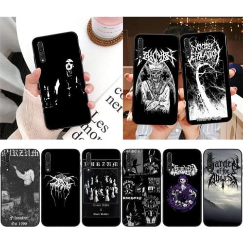 Zororong Norwegian black metal band burzum Phone Case For Xiaomi 9 10 11 PRO LITE Redmi NOTE 7 8 9 A PRO K20 30 PRO