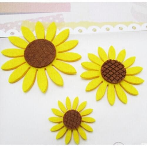 20pcs Foam Head Artificial Simulation Sunflowers Diy Artificial Flowers Table Art Wedding Birthday Decoration Home Decor