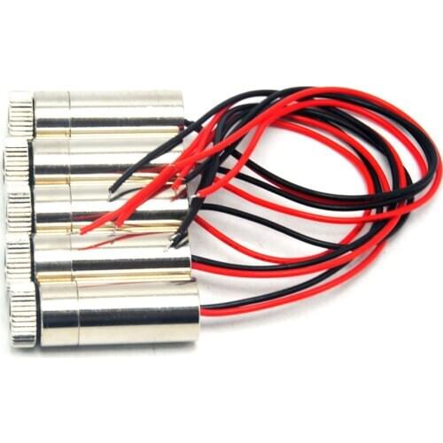 5pcs Focusable 30mW 980nm Infrared IR Laser Module w Focus Dot Head 12x30mm Point Laser