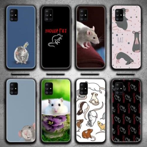 Mouse Rat Phone Case For Samsung Galaxy A52 A21S A02S A12 A31 A81 A10 A30 A40 A50 A70 A80 A71 A51 5G
