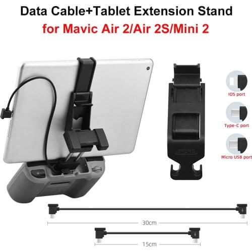 Remote Control Data Cable for Mavic Air 2/2S/Mini 2/Pocket 2/Osmo Pocket Wire Connetor Phone Tablet Transmission Drone Accessory