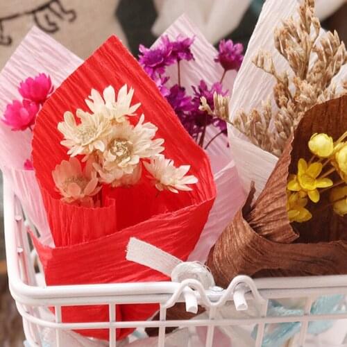 Doll House 1:12 Miniature Dry Bouquet Flower Gift Life Scene Model With Box