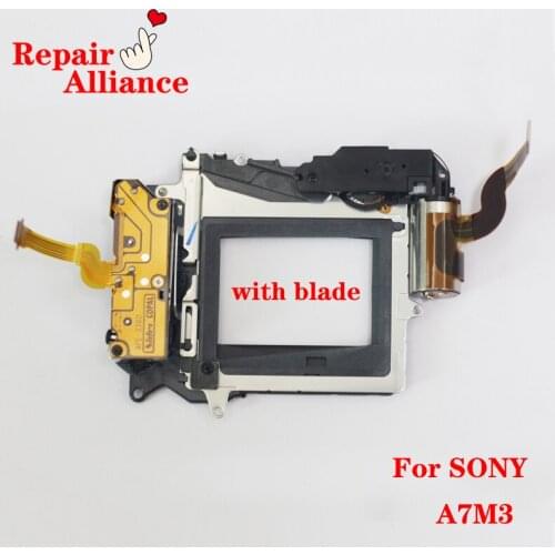 New Shutter plate group parts For Sony ILCE-7M2 ILCE-7M3 A7M2 A7M3 A7III A7II Camera (FE-3360)