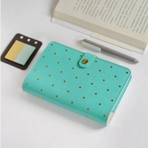 New Arrive A5 A6 Gold Wave Point Snap Spiral Planner Creative Cute Notebook Match Dokibook Filler Pages