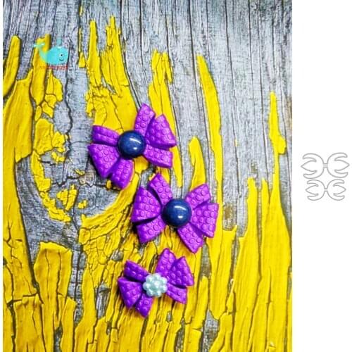 New Bowknot Dies Cuts Embossing Stencils for DIY Scrapbooking Photos Albums Decorative Paper Cards Making Craft Dies 2020