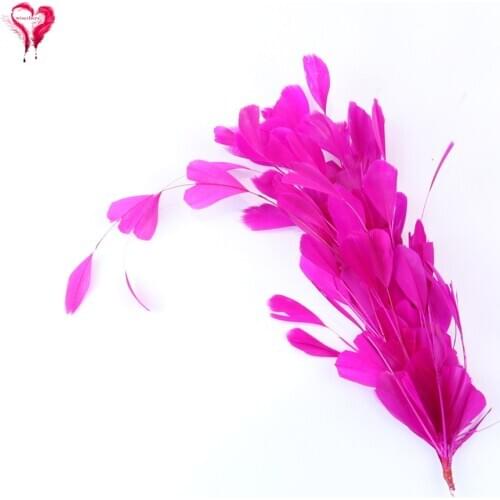 Feather Flower Wedding Party Decoration Accessories Length 7-10inch Plumes For DIY Craft Wholsale 1 Bunch