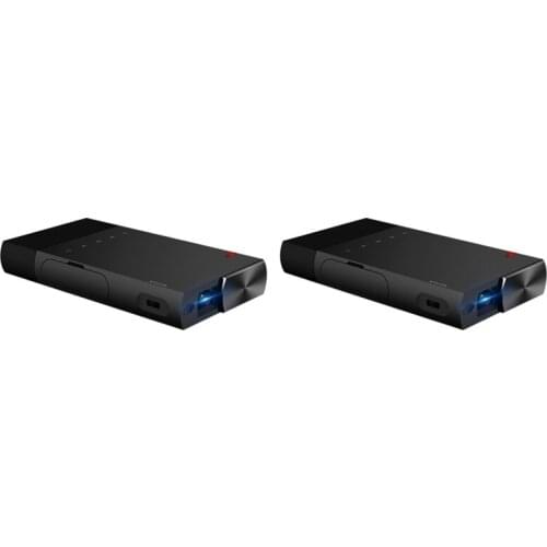 Projector S1 Battery Version 1080P DLP Technology Parent-Child Portable Projector Mini LED TV