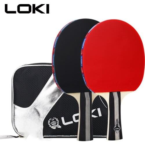 Selfree Loki Table Tennis Racket Professional Offensive Ping Pong Racket Paddle GTX Rubbe Two Piece With Cover 2021 New