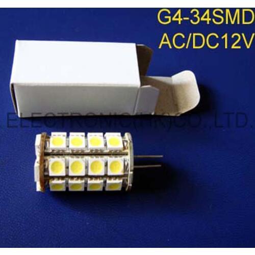 High quality AC/DC12V G4led bulbs ,GU4 12V led bulbs, led G4 led crystal light (free shipping 2pcs/lot)