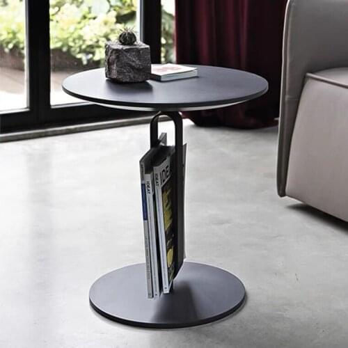 ChinaFurniture Alternative Processing Factory Modern Light Luxury Black Wooden Board Stainless Steel Foot Bracket Coffee Table