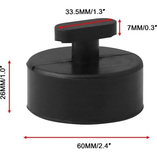 1pcs Car Jack Support Block Rubber Pad Solid Adapter Rubber Jack Pad Rubber Pad for Chevrolet Corvette C5 C6 C7 GS