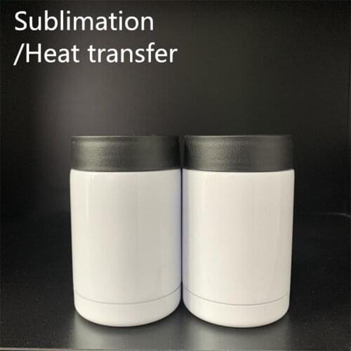 12oz DIY Sublimation Cola Can Stainless Steel Water Bottle Vacuum Insulated Double Walled Beer Mugs For Travel Gift