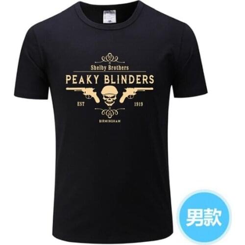 2020 Peaky Blinders Men T Shirt Shelby Brothers Novelty Short Sleeve Tees Mens White T-Shirts Women Men Awesome TShirt GG65