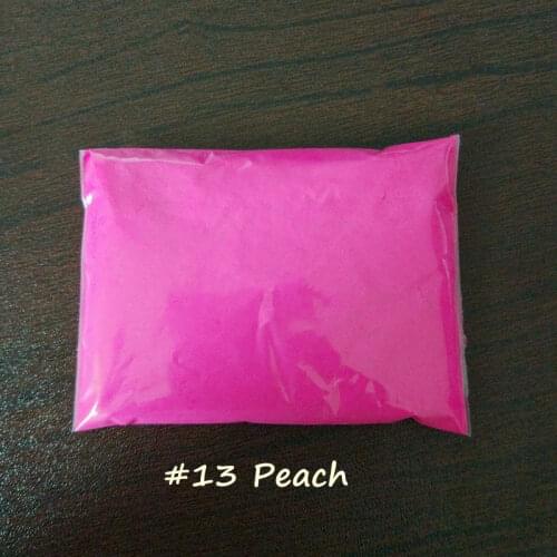 500g/lot NEON Peach Color Shiny Fluorescent Phosphor Powder,Decoration Pigment Material for Nail Polish&Painting&Printing
