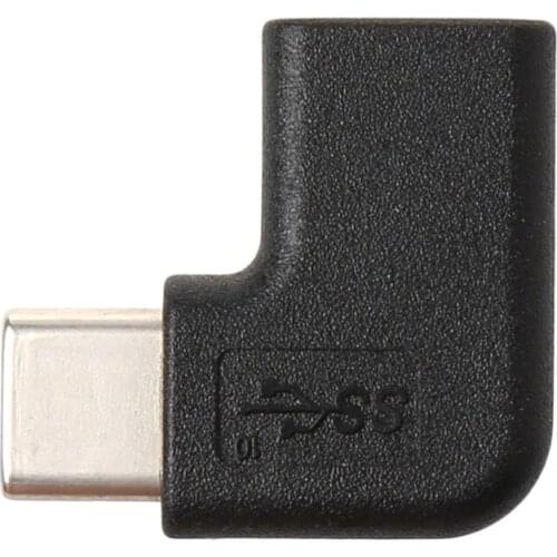 90 Degree Right Angle USB 3.1 Type C Male To Female USB-C Converter Adapter