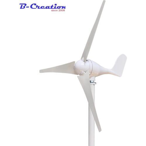 400W 12V/24v wind turbine generato With 600w wind controller low start-up wind speed three phase 3/5 blades on sale for home use