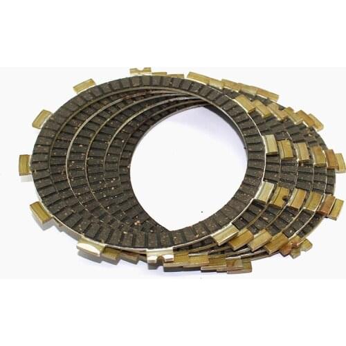 For SUZUKI TS125R 89-97 Dirt TV125 Wolf 92-95 Street DS185 80 TS185 Sierra 80-81 Motocross engine clutch plates discs Parts